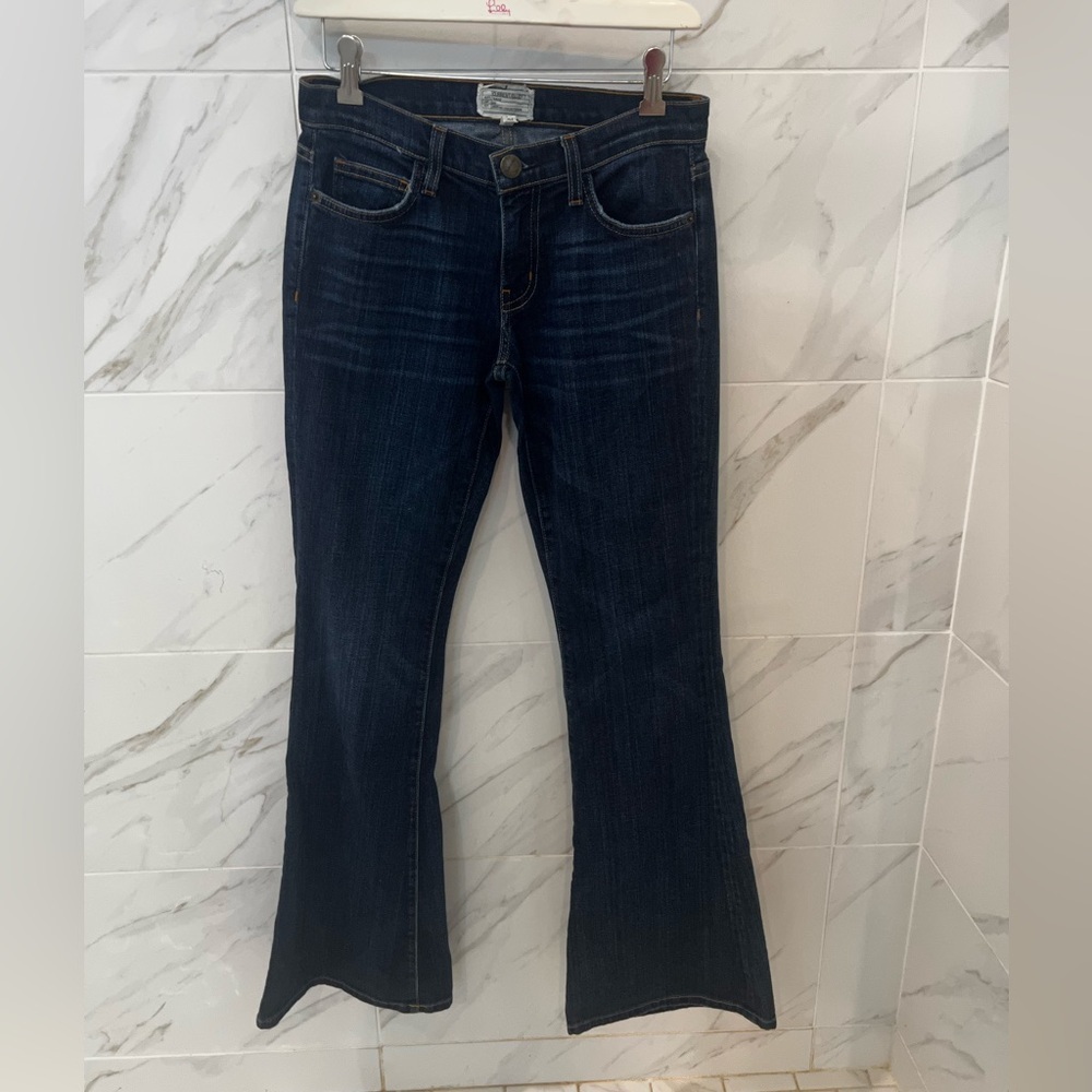 CURRENT/ELLIOTT "The Low Bell" Jeans in Gibson - Picture 3 of 10